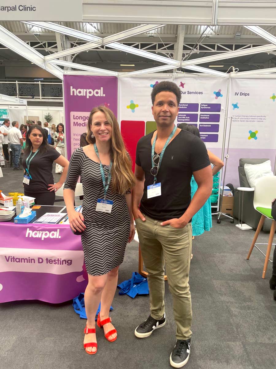 Harpal Clinic At The Health Optimisation Summit 2023