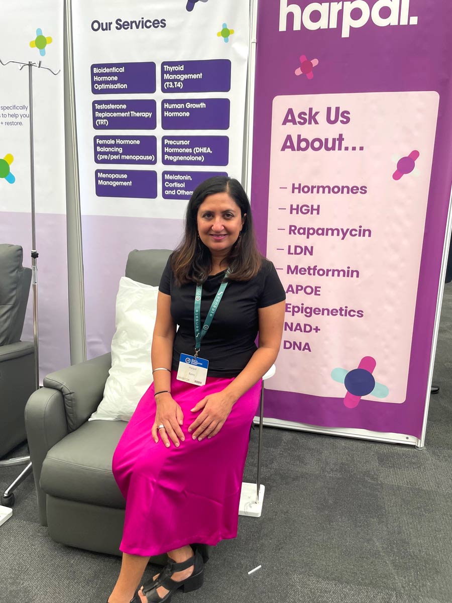 Harpal Clinic At The Health Optimisation Summit 2023
