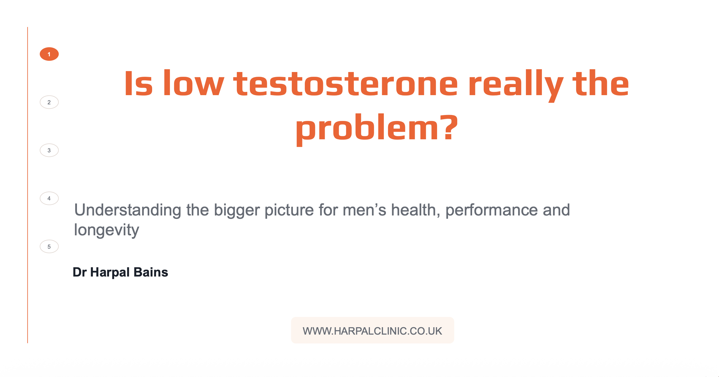 Is Low Testosterone Really The Problem?